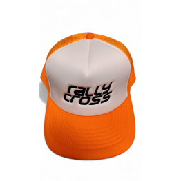 RALLYCROSS TRUCKER gyerek sapka, narancssárga